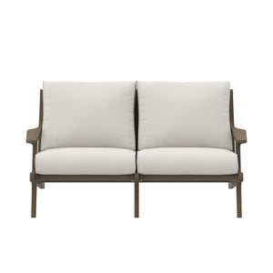 Saratoga Outdoor Patio Teak Wood Loveseat by Modway