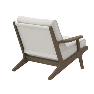 Saratoga Outdoor Patio Teak Wood Armchair by Modway