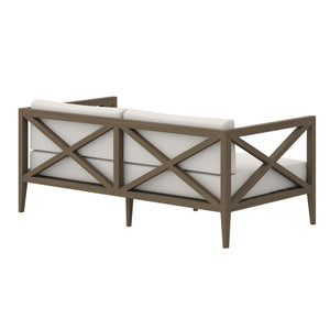 Northlake Outdoor Patio Teak Loveseat by Modway