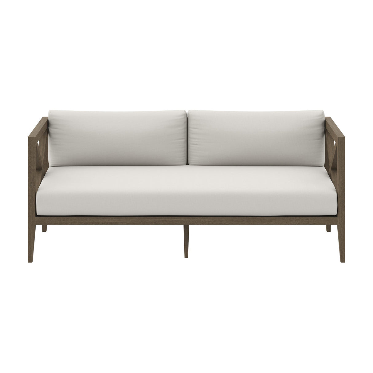 Northlake Outdoor Patio Teak Loveseat by Modway