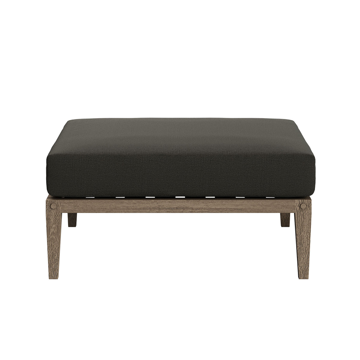 Northlake Outdoor Patio Teak Wood Loveseat and Ottoman Set by Modway