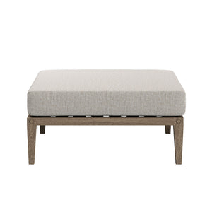 Northlake Outdoor Patio Teak Wood Loveseat and Ottoman Set by Modway