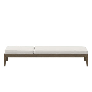 Northlake Outdoor Patio Teak Chaise Lounge by Modway