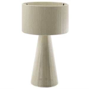 Gia Handwoven Cotton Thread Table Lamp by Modway