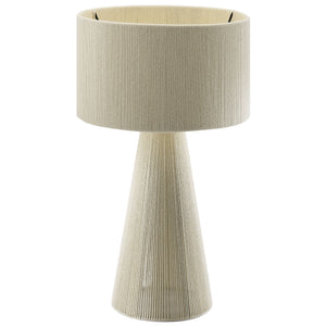 Gia Handwoven Cotton Thread Table Lamp by Modway