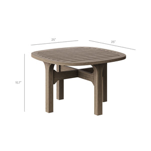 Saratoga 4-Piece Outdoor Patio Teak Wood Furniture Set by Modway