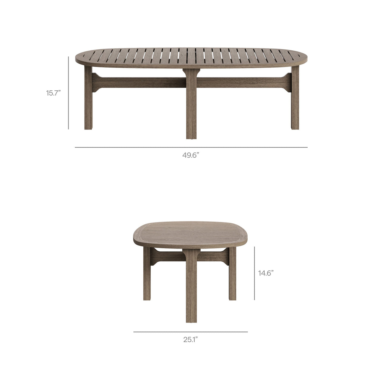 Saratoga 4-Piece Outdoor Patio Teak Wood Furniture Set by Modway