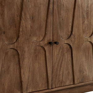 Veda 72" Mango Wood Sideboard Cabinet by Modway