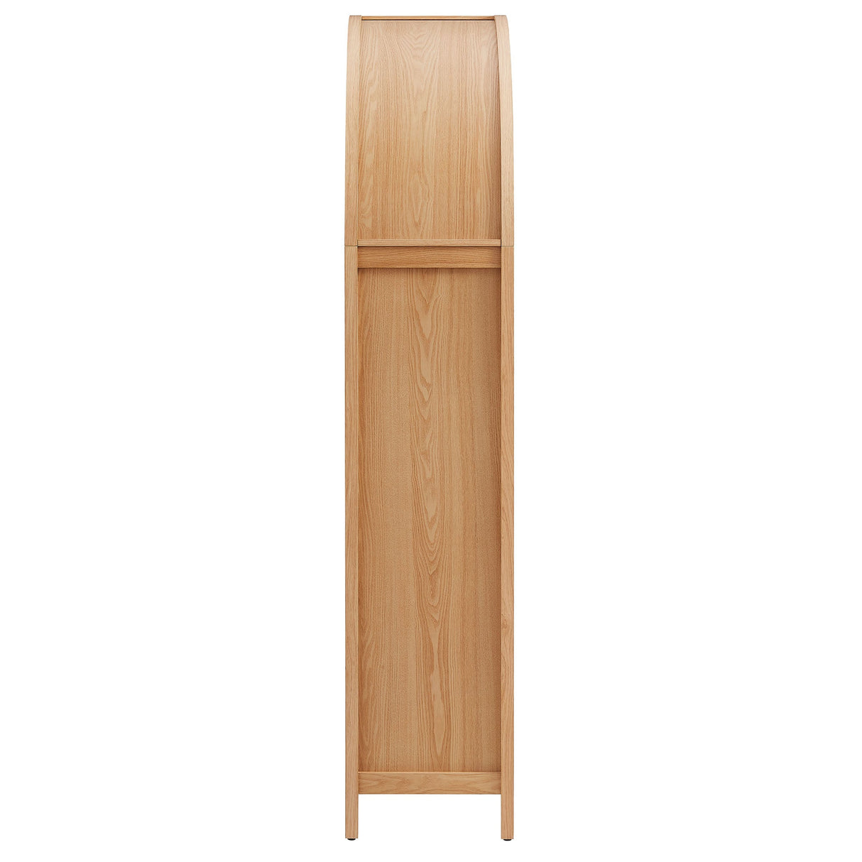 Calista 79" Tall Wide Rattan Arched Storage Cabinet by Modway