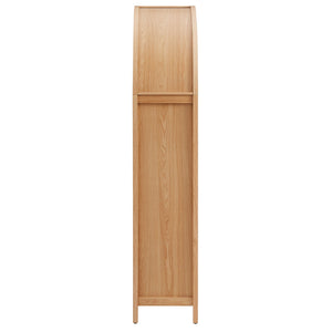 Calista 79" Tall Wide Rattan Arched Storage Cabinet by Modway