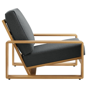 Lirienne Outdoor Patio Aluminum Faux Wood Armchair by Modway