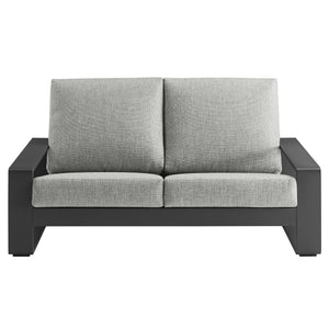 Lirienne Outdoor Patio Aluminum Loveseat by Modway