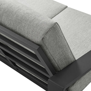 Lirienne Outdoor Patio Aluminum Loveseat by Modway