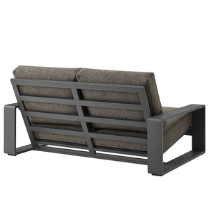 Lirienne Outdoor Patio Aluminum Loveseat by Modway