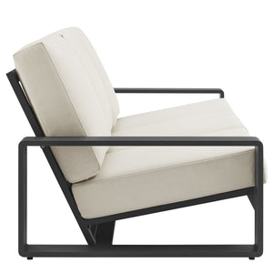 Lirienne 2-Piece Outdoor Patio Aluminum Furniture Set by Modway