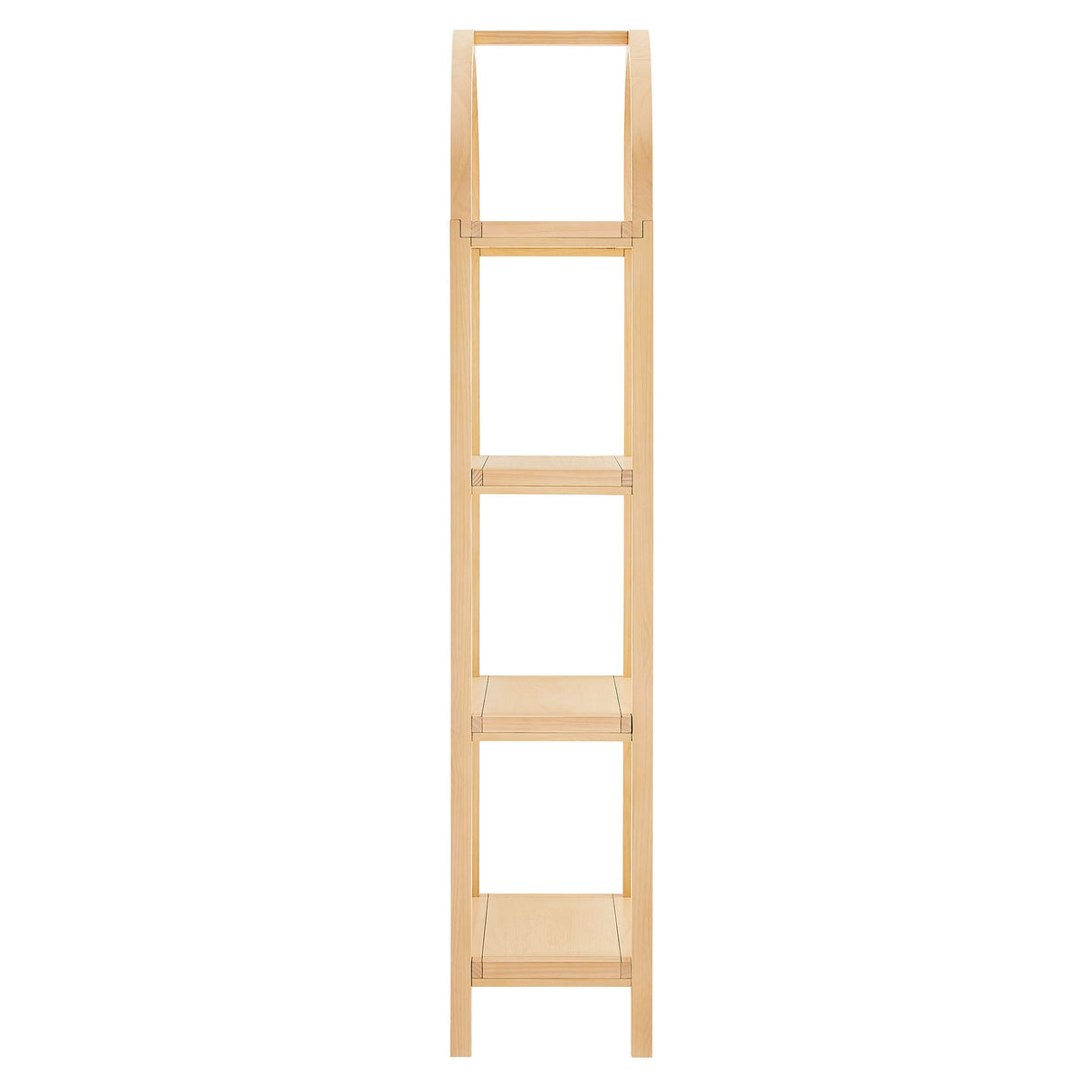 Vexley 72 Inch Tall Narrow Arched Bookshelf by Modway