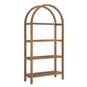 Vexley 72 Inch Large Arched Bookshelf by Modway