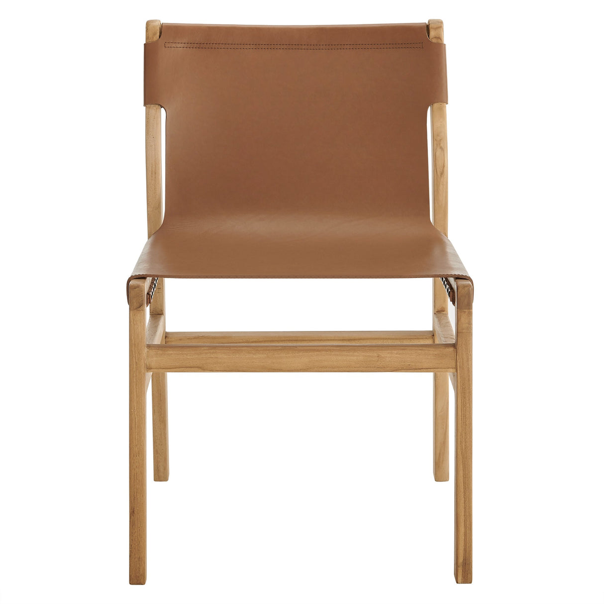 Sonora Leather Dining Side Chair by Modway