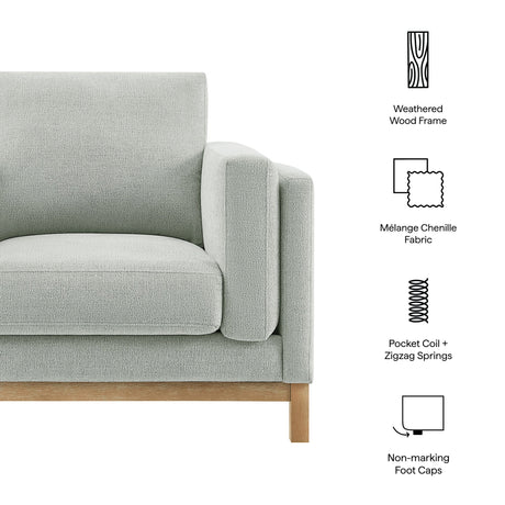 Roscoe Fabric Armchair by Modway