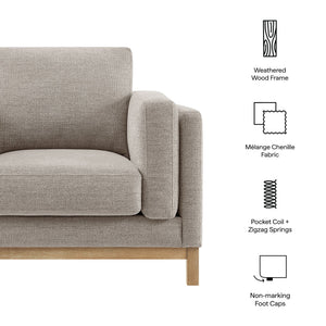 Roscoe Fabric Armchair by Modway