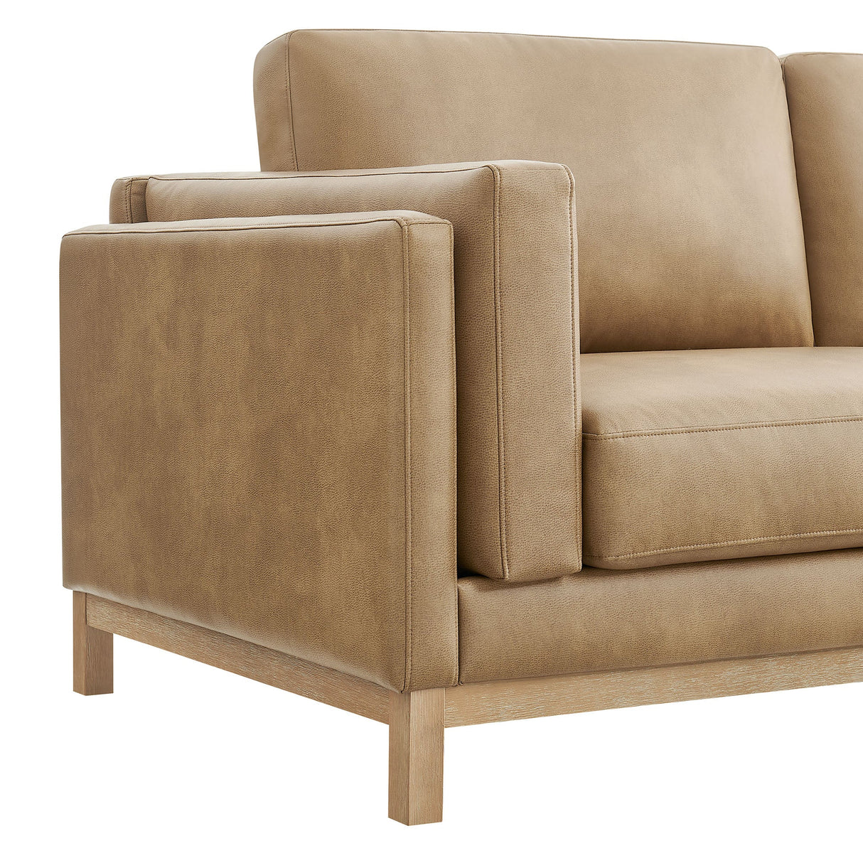 Roscoe 81 Inch Vegan Leather Sofa by Modway