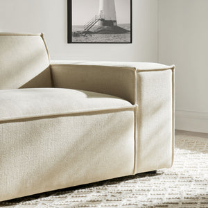 Restore Performance Fabric Upholstered Right-Facing Modular Lounge Chair by Modway