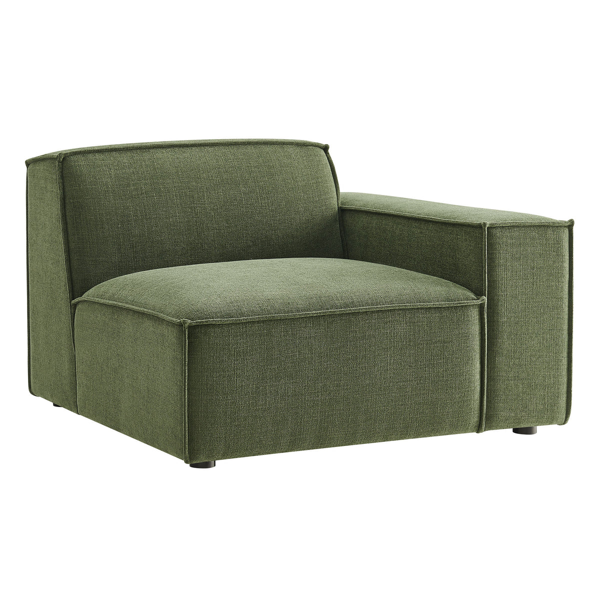 Restore Performance Fabric Upholstered Right-Facing Modular Lounge Chair by Modway