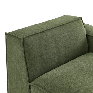 Restore Performance Fabric Upholstered Right-Facing Modular Lounge Chair by Modway
