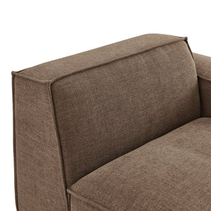 Restore Performance Fabric Upholstered Right-Facing Modular Lounge Chair by Modway