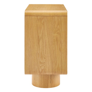 Lumo 2-Door Curved Wood Accent Cabinet by Modway