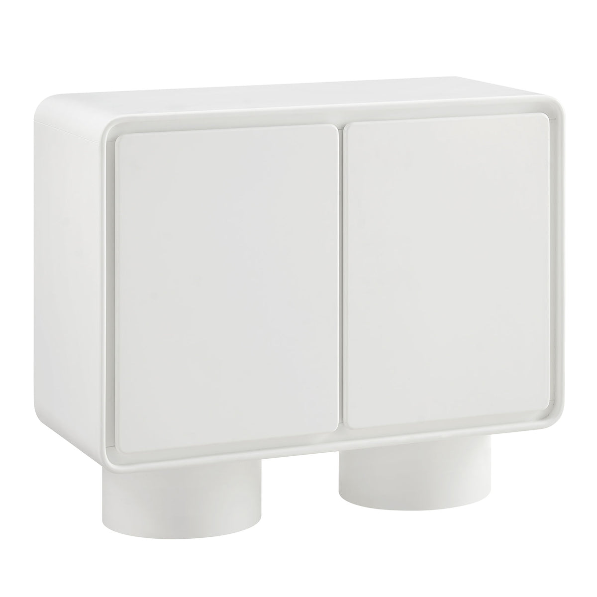 Lumo 2-Door Curved Wood Accent Cabinet by Modway
