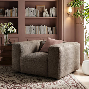 Auren Lattice Bouclé Upholstered Accent Chair by Modway