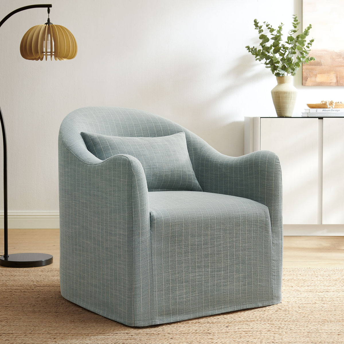 Bardot Striped Accent Chair by Modway