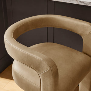 Winslow Premium Vegan Leather Bar Stool Set of 2 by Modway
