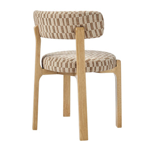 Marsha Retro Upholstered Fabric Dining Chairs Set of 2 by Modway