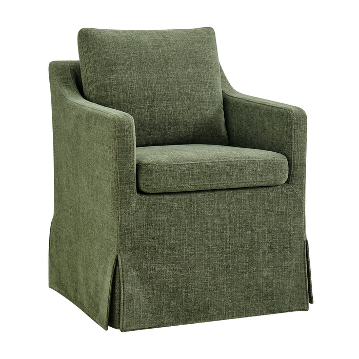 Serene Slipcovered Performance Fabric Dining Armchair by Modway