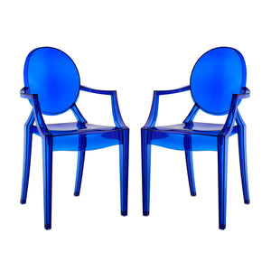 Casper Dining Armchairs Set of 2 by Modway