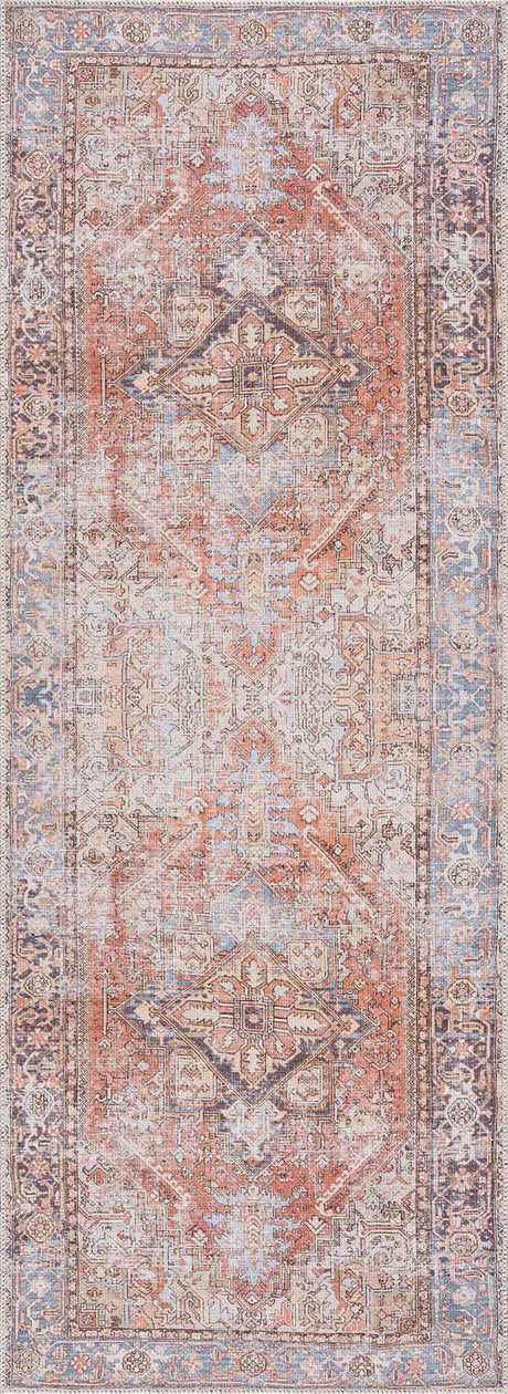 Eira Distressed Washable Rug - Clearance