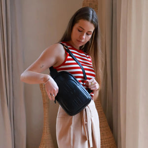 Roamer Vegan Leather 2.8L Sling Crossbody Bag