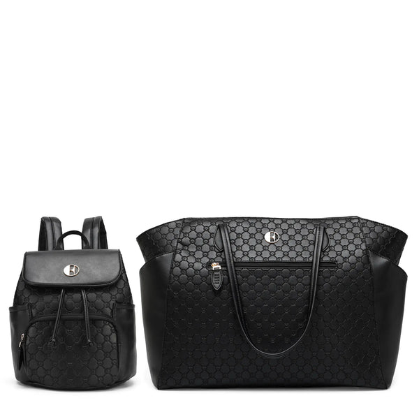 Compass 2 Piece Weekender & Backpack Set