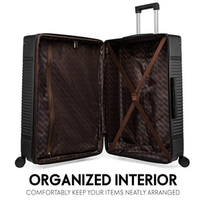 Belleville Retro 3-Piece Luggage Set by ELLE Travel