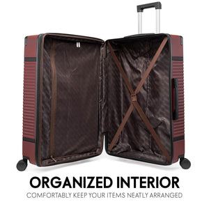 Belleville Retro 3-Piece Luggage Set by ELLE Travel