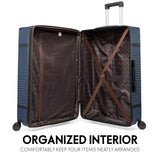 Belleville 3 Piece Expandable Retro Luggage Set