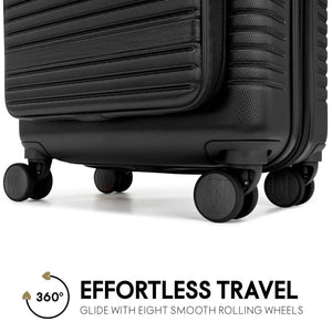 Voyage Escape Expandable 3 Piece Luggage Set