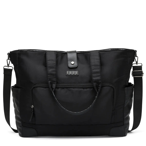Voyage 25L Twill and Vegan Leather Weekender Tote Bag