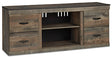Trinell LG TV Stand with Fireplace Option