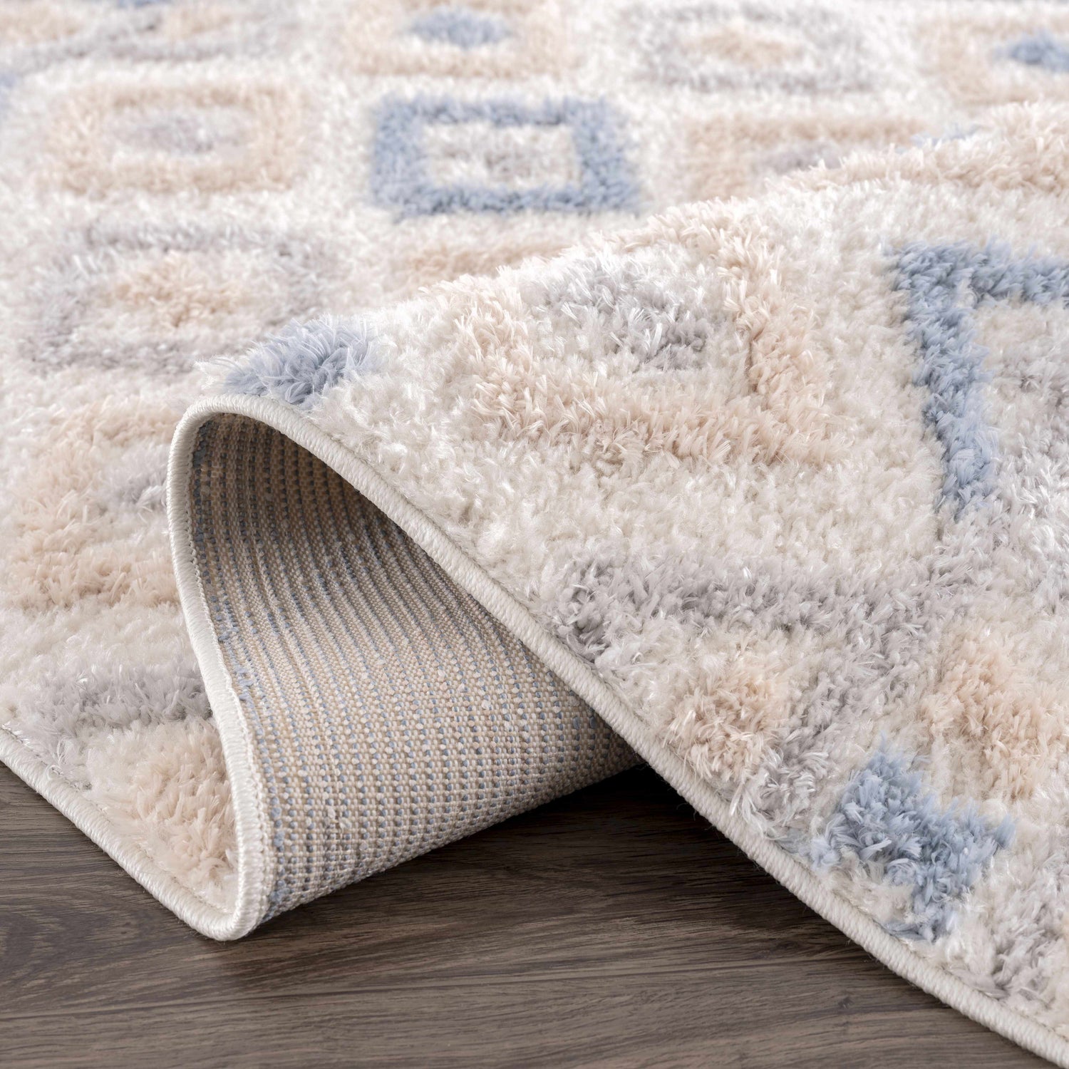 Eivin Pink & Blue Area Rug - Clearance
