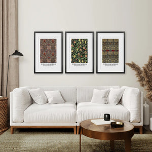 William Morris 3 Piece Wall Art Set Home Decor
