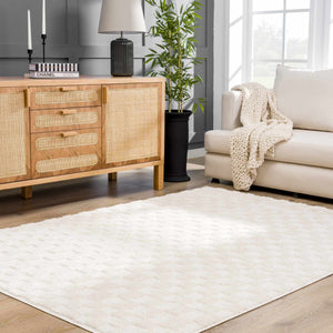 Keesa Checkered Area Rug