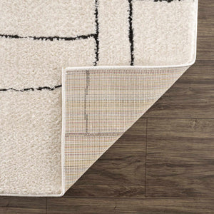 Keats Black & White  Area Rug - Clearance